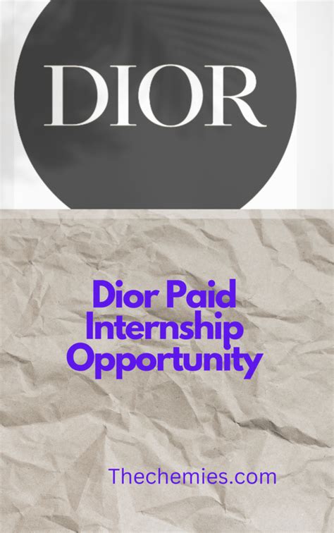 dior paris internship|women at dior internship.